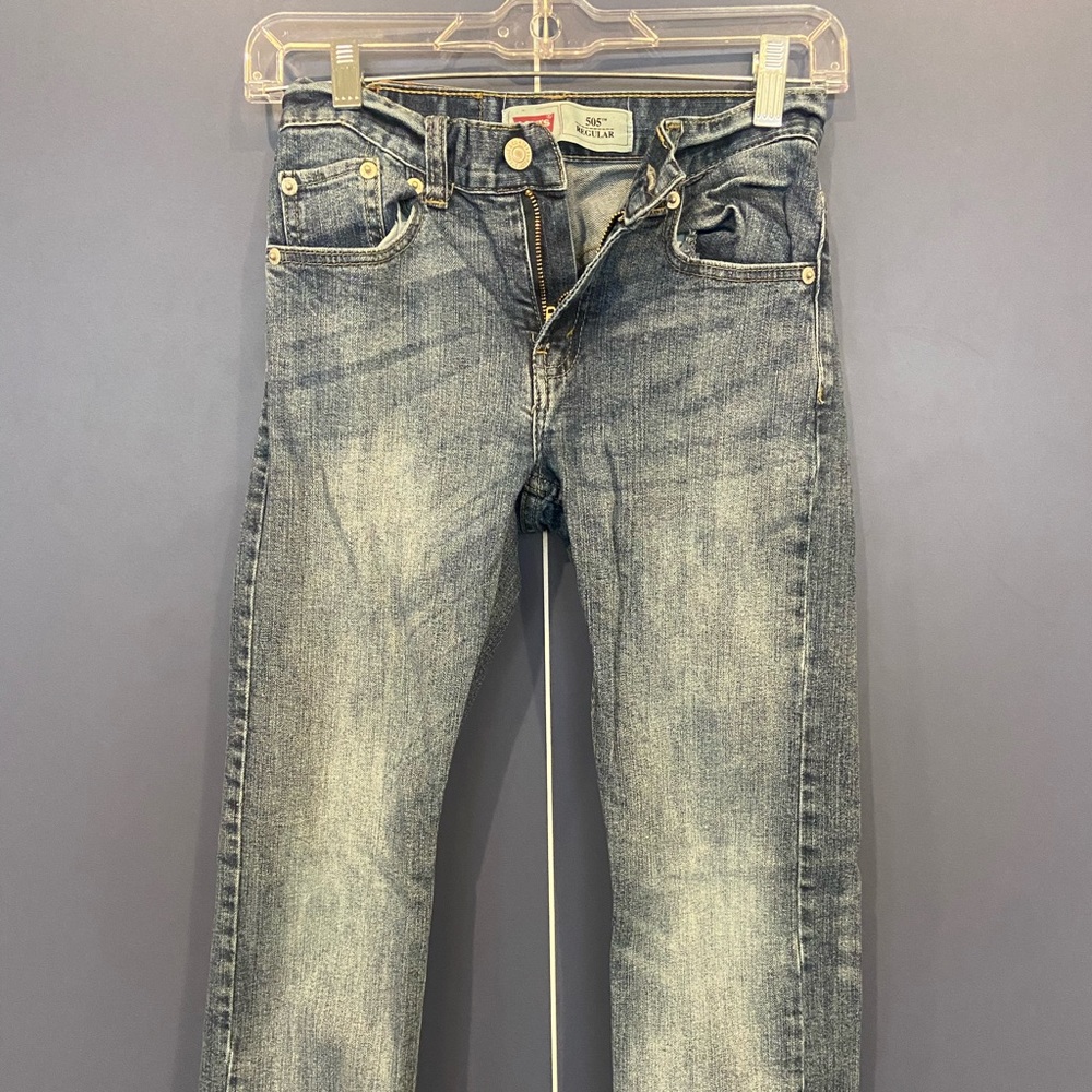 Boys Levi jeans. 10 slim W 23” x L 25” no tears or holes